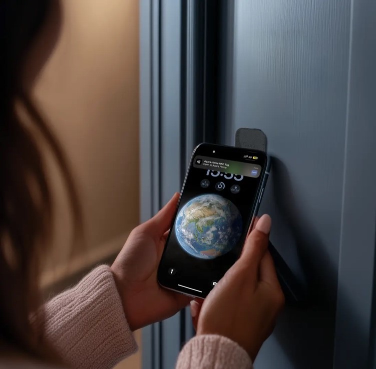 Aqara-App auf Smartphone