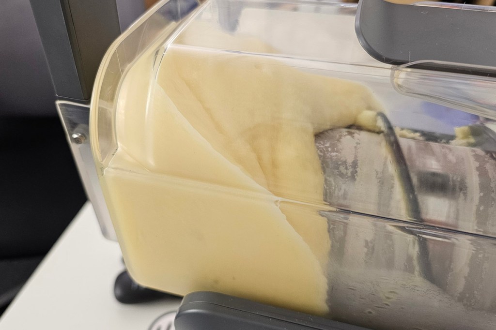 Slush in einer sich drehenden Slush-Maschine