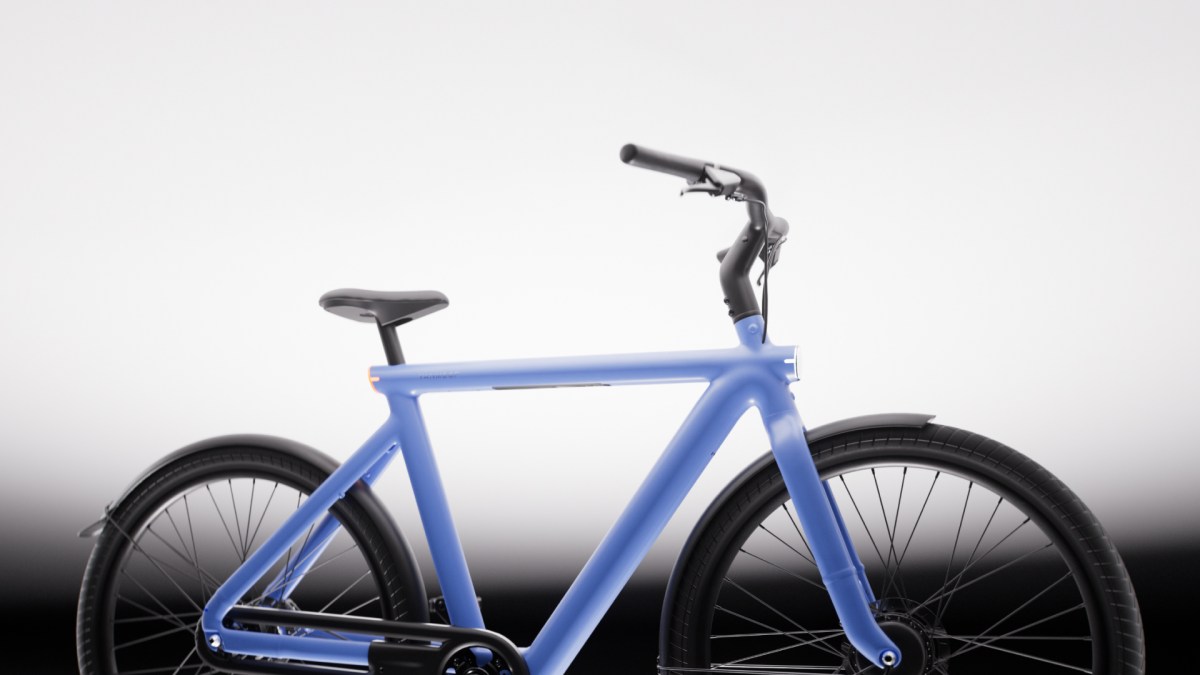 Blaues S6 E-Bike