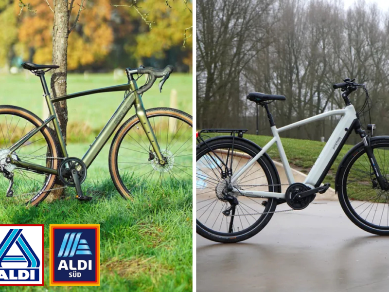 Gravel- oder Trekking-E-Bike: Aldi senkt drastisch die Preise