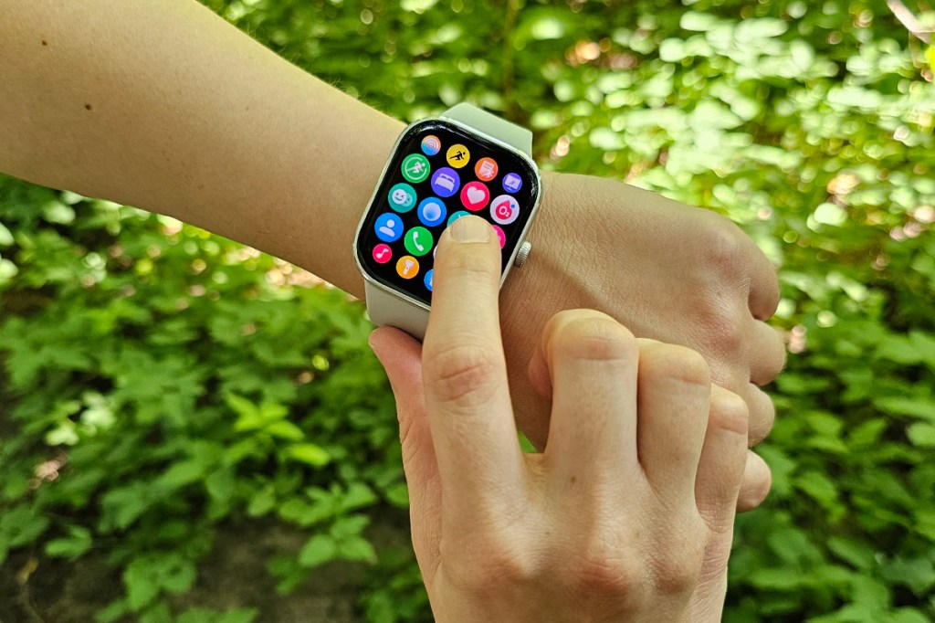 Smartwatch am Handgelenk