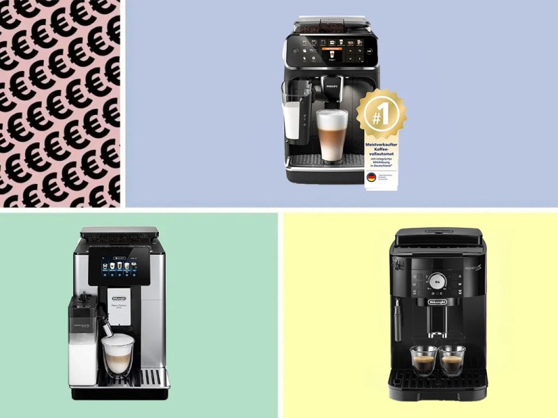 Kaffeevollautomaten reduziert: De’Longhi & Philips bei Amazon im Angebot